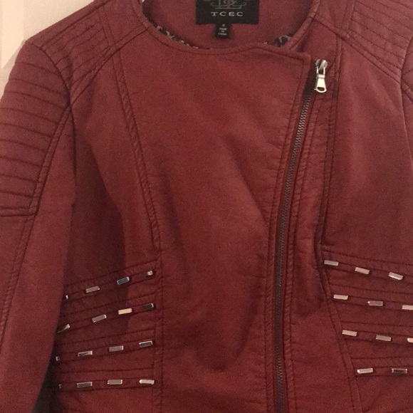 Rustic red jacket - Picture 3 of 4